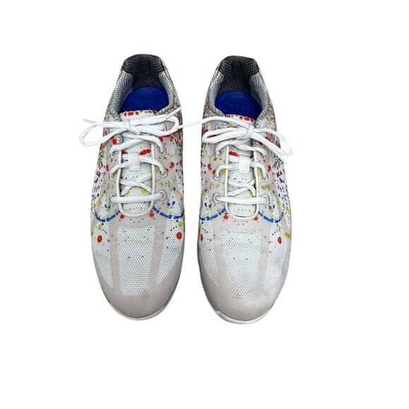 Women FootJoy emPOWER Lace Up Paint Splatter Women's Golf Shoes Size 10 - Picture 2 of 8